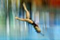 图文-跳水女子双人10米台决赛 加拿大选手严重失误