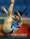 图文-[奥运]女子跳水三米板 郭晶晶无懈可击