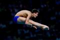 图文-奥运会男子10米跳台决赛 姿势十分完美