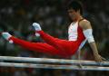 图文-体操男团中国夺得冠军 富田洋之结束动作