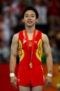图文-奥运男子自由体操决赛 邹凯最终拿到金牌
