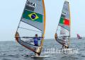 图文-帆船帆板选手青岛训练 巴西帆板选手训练