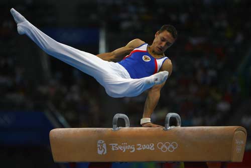 Photos: Men's Team final of Artistic Gymnastics