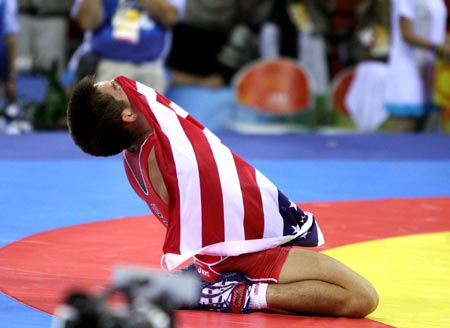 American Cejudo wins Olympic men's freestle wrestling 55kg gold
