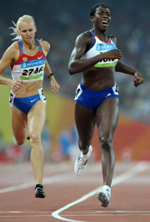 Britain's Ohuruogu wins women's 400m gold medal