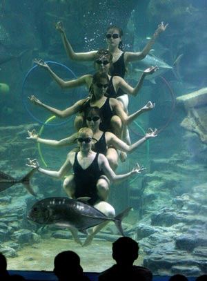 Photos: Spectacular water ballet performance