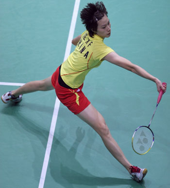 Badminton couple enjoys identical wins