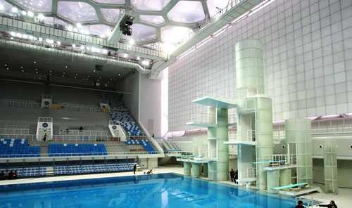 Inauguration du Centre national de natation