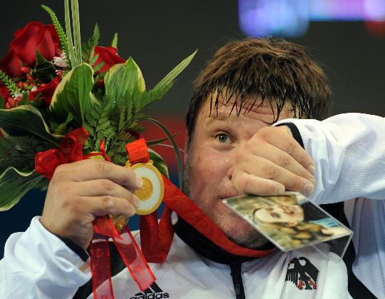Matthias Steiner: Die Goldmedaille beim Gewichtheben ist für seine verstorbene Frau