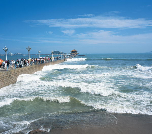 Die Zhan Brücke in Qingdao