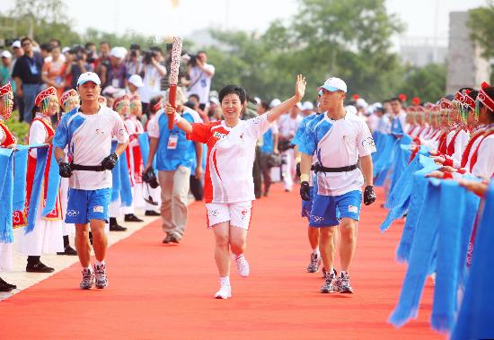 Olympischer Fackellauf in Chifeng erfolgreich beendet