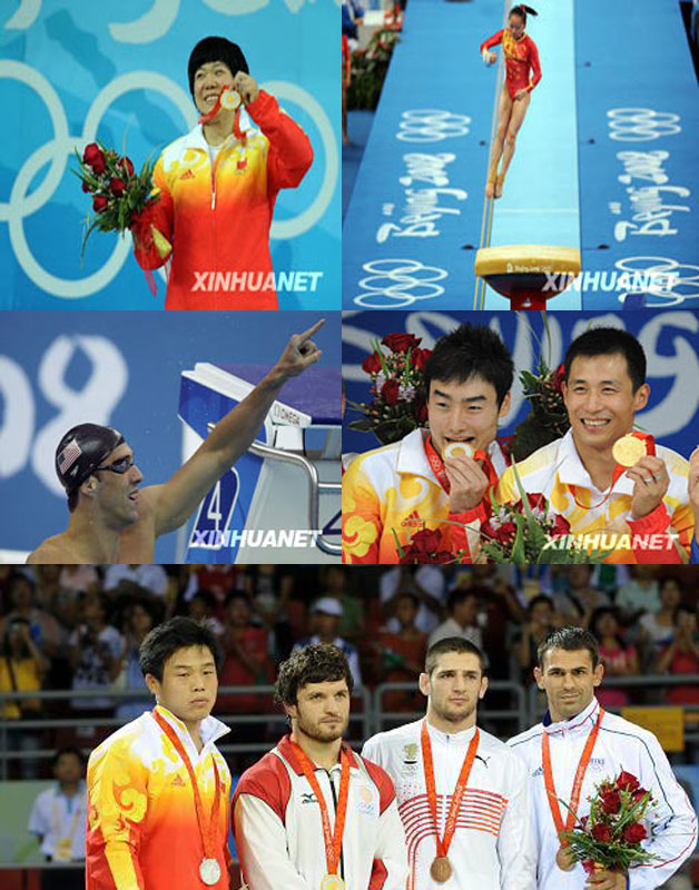 17 Goldmedaillen am fünften Tag der Olympiade vergeben