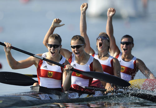 Deutsche Kajakfahrer holen zweimal olympisches Gold