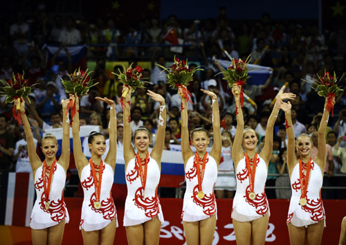 China holte sich Silber bei der Rhythmische Sportgymnastik