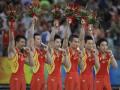 图文-奥运体操项目金牌回顾 男子团体中国夺冠