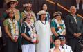 图文-库克群岛奥运代表团举行升旗仪式 仪式现场
