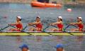 图文-中国队获女子四人双桨冠军 中国队接近冠军