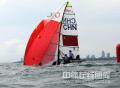图文-快速艇49人级精彩赛况 中国队迎风破浪