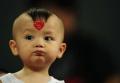 图文-路透社北京奥运最佳图片 中国可爱少年