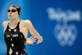 图文-女子自由泳200米半决赛 霍夫场边轻松热身