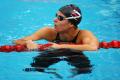 图文-女子自由泳200米半决赛 伊萨科维奇看成绩