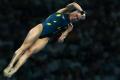 图文-女子10米跳台20日赛况 澳洲选手空中转体