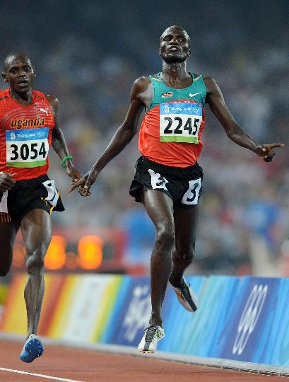 图文-奥运会男子5000米预赛 埃德温-切鲁约特-索伊