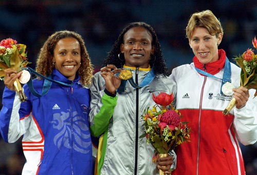 资料图-悉尼奥运会女子800米 莫桑比克