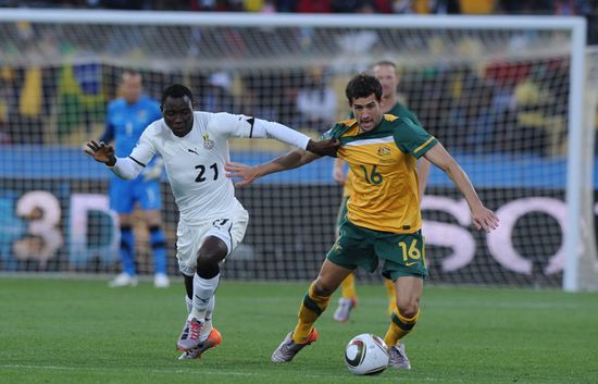 图文-[小组赛]加纳1-1澳大利亚瓦勒里护球