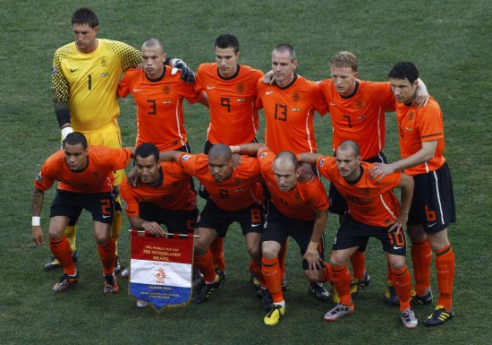 图文-[1\/4决赛]荷兰VS巴西 荷兰队首发阵容_图