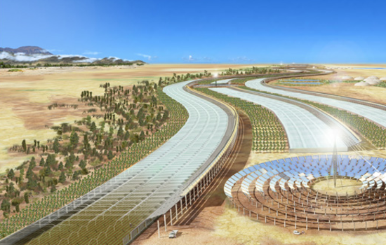 未来九大绿色建筑:海水温室让撒哈拉变绿洲