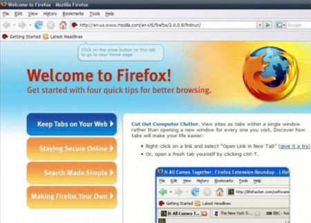 图:Mozilla推出火狐3.5 图:Mozilla推出火狐3.5