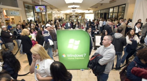 Microsoft California retailing shop