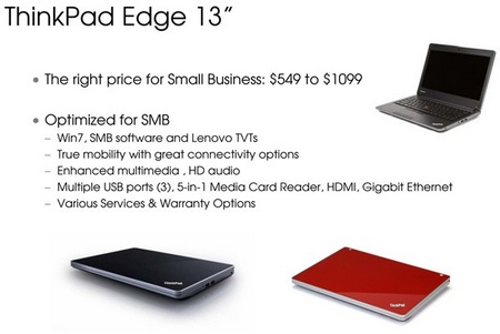 ThankPad Edge will roll out gules exterior version