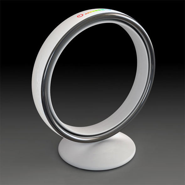 图为:无扇叶转轮风扇