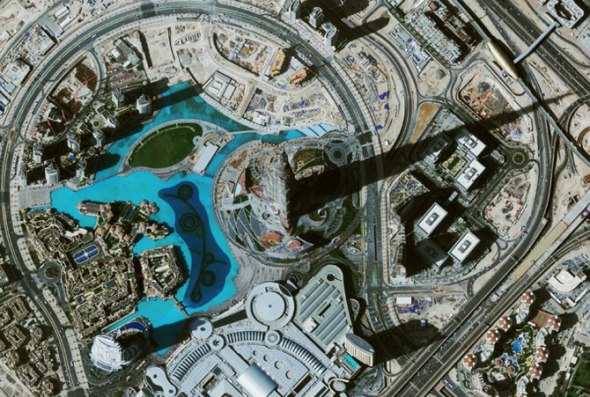 新世界地图标注各国最高建筑:迪拜塔获桂冠_科