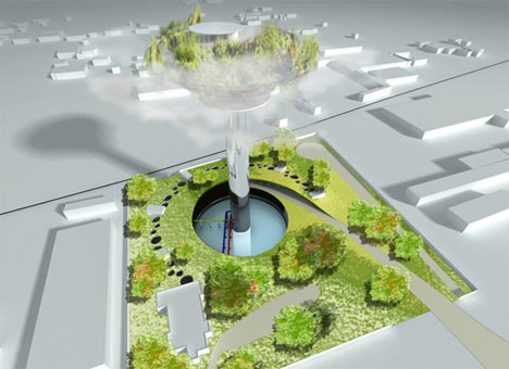 “空中城堡”总体效果图