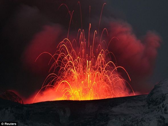 世界最大超级火山恐六十万年来首度喷发(图)