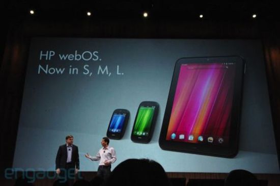 惠普发布webOS系列三款新品 平板电脑及新智能手机正式亮相 惠普发布webOS系列三款新品 平板电脑及新智能手机正式亮相