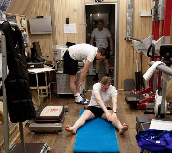 在为期520天的任务期间，机组成员必须充分利用他们现有的空间