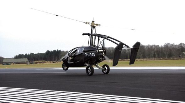 荷兰Pal-V公司研制的飞行汽车，与美国飞行汽车Terrafugia一样，也需要跑道才能起飞