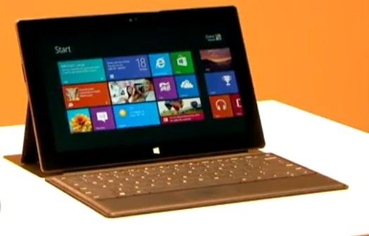 ,平板电脑,Google,Microsoft,传微软Windows RT版Surface售199美元