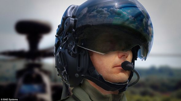 英研制新型头盔可让战斗机飞行员看穿飞机(图