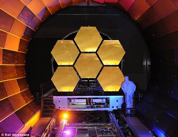 韦伯太阳望远镜镜面被运到马歇尔航天飞行中心，接受低温测试