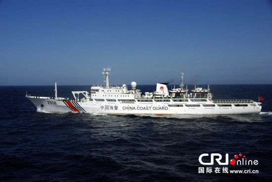 2013��7��24�գ��й�����Ѳ�ߴ�2506������㵺��������ˮ�����Ѳ��ִ����ͼƬ��Դ��11TH REGIONAL COAST GUARD / HANDOUT/CFP