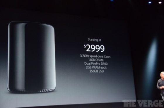 苹果Mac Pro工作站升级 12月发售2999美元起