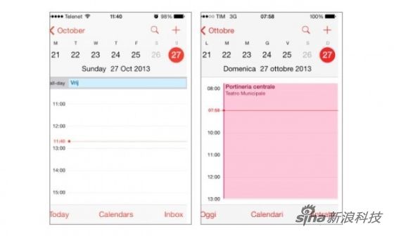 iOS 7系统再曝缺陷:夏令时日历时间错误|iOS|时