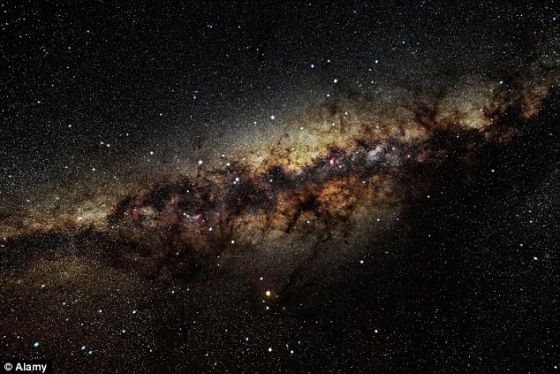 壮观的银河系，2011年拍摄