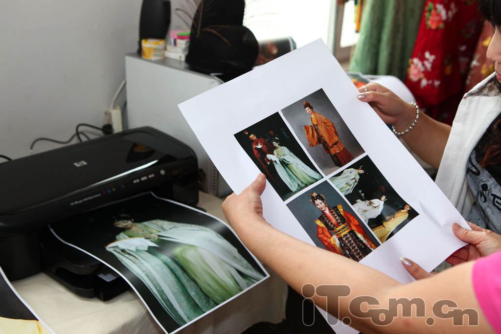 新红楼梦剧组试用HP Officejet 7000_商用