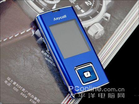 三星J608 评测 蓝色魅力三星时尚超薄滑盖机J608评测(4)
